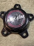 Race Star Wheel Gloss Black Custom Center Caps # C5420K112-2 Used. Price: $28.00.