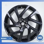 18-24 Land Rover Range L560 Velar 9 X R22 22" Wheel Rim Black Aftermarket Used. Price: $246.23.