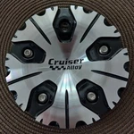 Cruiser Alloy 910MB Attack Machine Blk Cap-cover 610L156-BAL 6-1/16" O.d. Approx New. Price: $55.00.