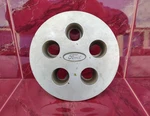 1989-1991 Ford Taurus Wheel Center Cap (1) Factory Silver Oem # E9DC-1A096-AC Used. Price: $17.99.