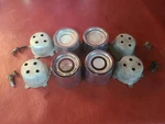1967-1976 Charger Roadrunner Magnum 500 Wheel Center Bulls Eye Cap Set Used. Price: $159.99.