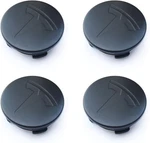 Wheel Center Hub Kit With Tesla Emble Brand Caps For Matte Black New. Price: $27.40.