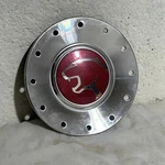 2001-2002 Mercury Cougar Red 35TH Aluminum Wheel Center Hub Cap 1S81-1000-EA Used. Price: $29.00.