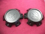 American Racing Wheels Black Custom Center Caps Set Of 2 # T115L143-6-H31 Used. Price: $79.44.