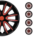 16" Wheel Covers Hubcaps Ford F-series Black Red Matte New. Price: $99.90.