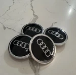 Set 4PCS Audi 69MM Black Chrome Wheel Rim Center Hub Replacement Caps 4B0601170A Used. Price: $19.98.