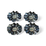 Set Of 4 Motion Alloy Wheels Center Caps-- Model 11036 Used. Price: $40.00.