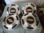 Chevrolet Truck Hub Caps Oem Gm 1/2 Ton C10 Van 1973 1987 Dog Dish Used Set. Price: $115.00.
