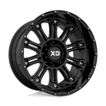 XD829 Hoss Ii 17X9 5X127 -12MM Gloss Black Wheel New. Price: $275.09.