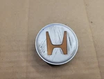 Honda Oem Silver & Gold Plastic 2 3/8" Center Cap Hub Dust Cover PS+PP0X Used. Price: $9.99.