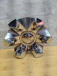 X1 Dakar Wheels DK642295/2410-CAP Center Chrome And Black Hubcap Used. Price: $42.49.