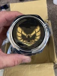 New Pontiac Firebird Trans-am Hub Wheel Center Cap Chrome/gold Set Of 4. Price: $45.00.