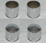 (2) Open Closed 4X4 Eagle Alloys 3118 Wheel Rim Center Cap Chrome 4.25" Bore New. Price: $49.95.