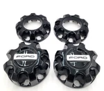 Oem 2019-2024 Ford Super Duty Black 8 Lug -set- Center Cap- KC3J-1A096-AA And Bc New. Price: $299.99.