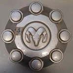 Dodge Ram 2500 3500 52121450AD Oem Wheel Center Hub Cap 8 Lug Cover Silver Used. Price: $34.99.
