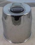 American Racing Wheels Chrome Custom Center Caps # 1425002 / M-764 Used. Price: $39.95.