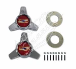 1957 1958 Chevrolet Wheel Spinners Classic Look (pair) And Parts Catalog New. Price: $99.50.