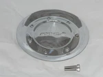 MC2 Forged Chrome Metal 7" Diameter Wheel Rim Center Cap New Screws Included. Price: $39.99.