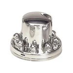 Custom Dually Wheel Stainless Polished Simulator Rear CAL-7511665RCAP New. Price: $56.99.