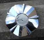 Center Hubcap Lexani Chrome Wheel Rim (6-1/16) Used. Price: $27.00.