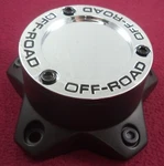 Vision Wheels Chrome / Matte Black Custom Center Cap # C394PLMB-5V (1) Used. Price: $49.95.