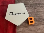 #b 1) Giovanna Chrome Center Cap Aftermarket 80342185F-1 Used. Price: $24.95.