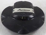 Avenger Wheels Gloss Black Custom Center Cap # C-V32- Used. Price: $54.95.