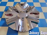 Strada Wheels # 54402285F-1 Chrome Custom Center Cap 37 (qty. 1) Used. Price: $39.54.