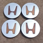 Honda Civic Accord + Center Cap Set Of 4, 1997-2004 P/n 44732 SV7 A000 Repainted Remanufactured. Price: $49.95.