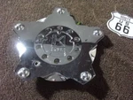 QTY:X1 Kruz "k" Chrome Custom Wheel Rim Center Cap Hub Part # 567 With Bolt Used. Price: $46.19.