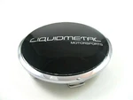 Liquidmetal Motorsports Black/chrome Custom Wheel Center Cap* #BC-424(FOR 1 Cap) New. Price: $33.61.