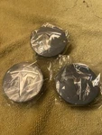 New Tesla X-3 Charcoal & Machined Center Cap #XWC-1385-01 56MM 2.25". Price: $150.00.