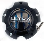 Ultra 89-9756BK Gloss Black Center Cap With Chrome Logo New. Price: $39.00.