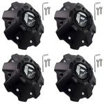 Fuel Wheels Flat Black Center # 1001-63-B / M-447 (4 Caps) + Bolts Used. Price: $149.95.