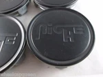 Niche Black Custom Wheel Center Caps* M-774/ #1003-24 (set Of 4) Used. Price: $103.55.