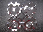 New Vogue Sage Ii Chrome Center Caps 5-7/8" AAIF-245-99-0917 SET/4*. Price: $95.00.