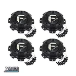4 X Fuel Off-road Matte Black Wheel Center Cap W/ Rivets 1003-27MBR New. Price: $124.00.