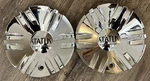 (2) Status Alloy Wheels Custom Center TL6003-CAP Rim Hubcaps Bolt On Used. Price: $64.00.