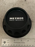 Method Race Wheels Push Through Hub Cover Flat Black Center Cap S128B106-S1 Used. Price: $37.00.