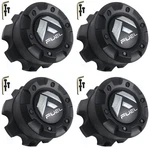 Fuel Matte Black Custom Wheel Center # 1001-60B / 1000-55 (4 Caps) New. Price: $144.00.
