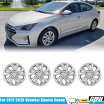 15" Wheel Covers Hub Caps Fits 2017-2020 Hyundai Elantra Sedan 15'' Steel New. Price: $45.99.