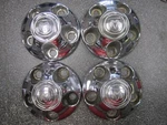 1998-2001 Dodge Ram 1500 16" Oem Chrome Center Caps 52038915 2104A SET/4* Used. Price: $45.00.