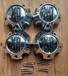 Kmc Xd Series Custom Wheel Center Cap Set Of 4, Chrome, Part # 1079L140A Used. Price: $69.95.