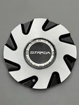 Strada Black And Machined Wheel Center Cap C-876B-1 C-STRA-2 New. Price: $49.99.