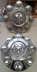 (2) Dodge Ram 2500 3500 8 Lug 52121450AB Oem Center Hub Cap Cover Rim Chrome Used. Price: $89.99.