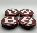 4PCS Set Fits Bentley Wheel Center Caps Oem Logo 3W0601170F Red White Italy New. Price: $129.95.