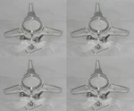 Polished Spinner Tribar 2-1/4 Or 2-1/8 American Racing Wheel Rim Center Cap New. Price: $399.99.