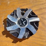 Starr Custom Wheel Center Cap, Black And Silver, Part # C-780AL 02 Used. Price: $54.95.