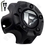 Fuel Offroad Wheels Flat Black Custom Center Caps # 1001-58B (1 Cap) New. Price: $36.00.
