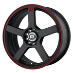 Motegi Wheels MR11677008740 FS5 17X7 4X100/4.25 40MM Matte Black/red New. Price: $209.60.